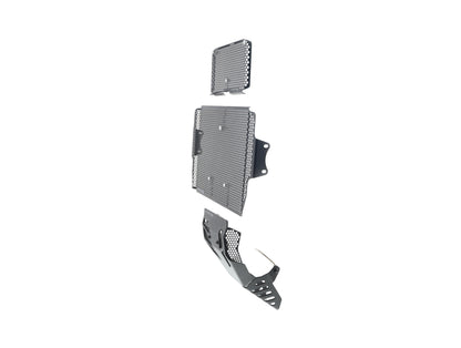 Evotech Ducati Multistrada 950 S Radiatorcover Oliekoelercover en Motorblok Beschermer Set (2019 - 2021)