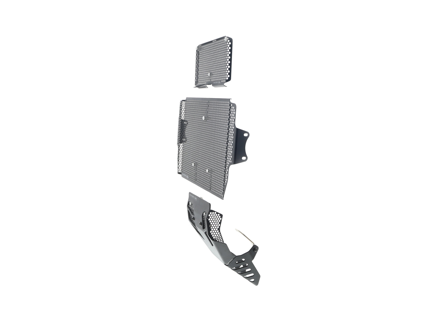 Evotech Ducati Multistrada V2 Radiatorcover Oliekoelercover en Motorblok Beschermer Set (2022+)