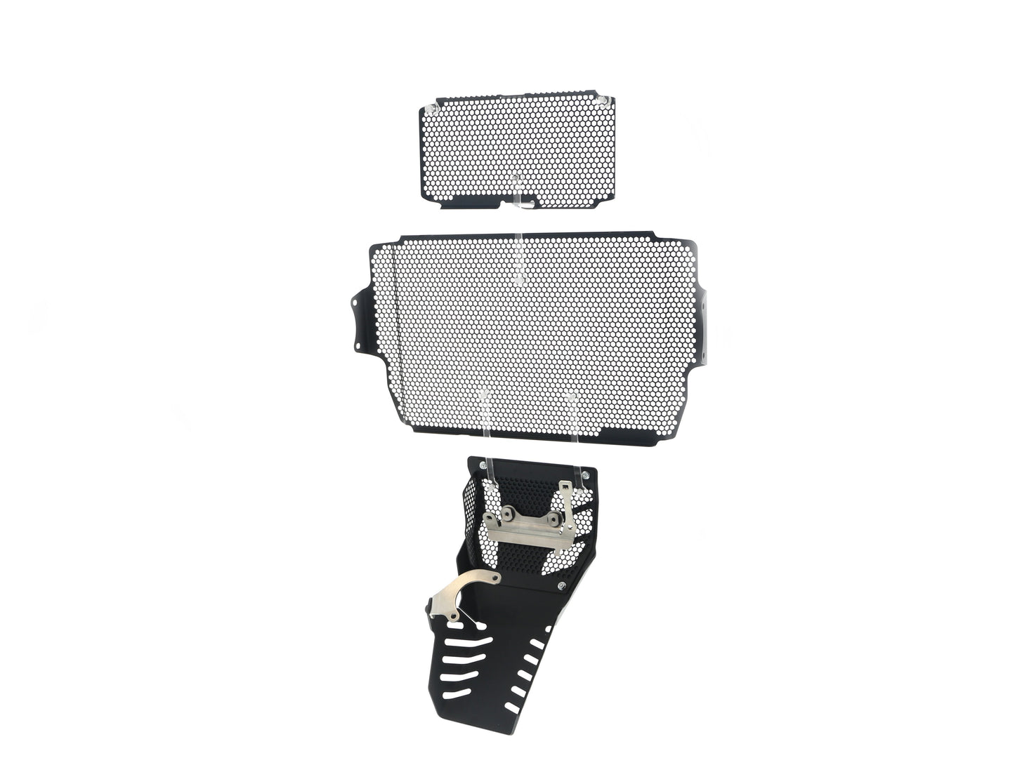 Evotech Ducati Multistrada 1260 S Grand Tour Radiatorcover Oliekoelercover en Motorblok Beschermer Set 2020