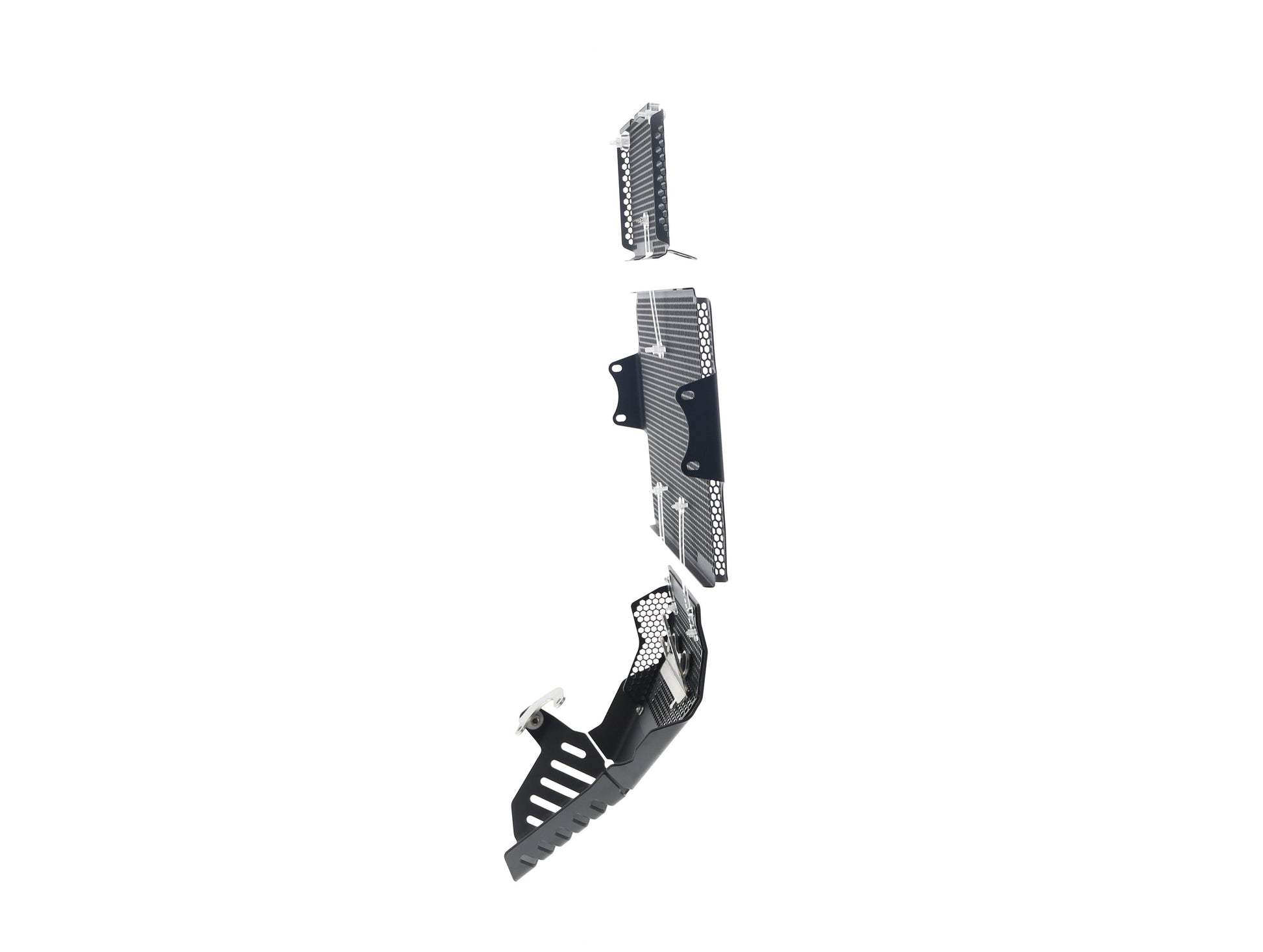 Evotech Ducati Multistrada V2 S Radiatorcover Oliekoelercover en Motorblok Beschermer Set (2022+)