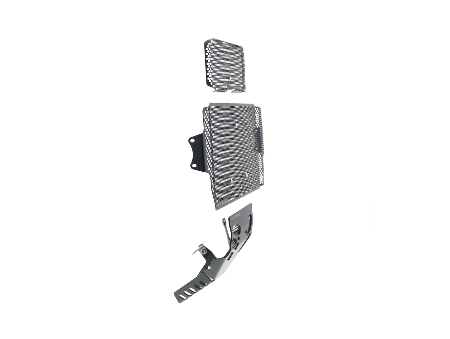 Evotech Ducati Multistrada 950 Radiatorcover Oliekoelercover en Motorblok Beschermer Set (2017 - 2018)