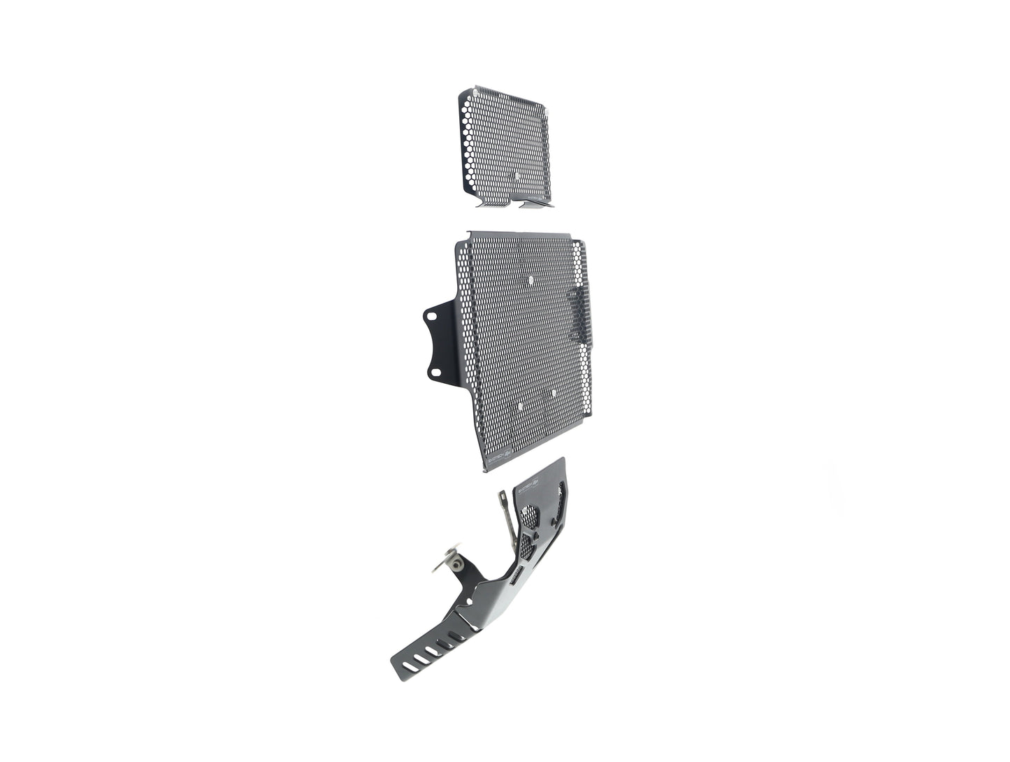 Evotech Ducati Multistrada V2 S Radiatorcover Oliekoelercover en Motorblok Beschermer Set (2022+)