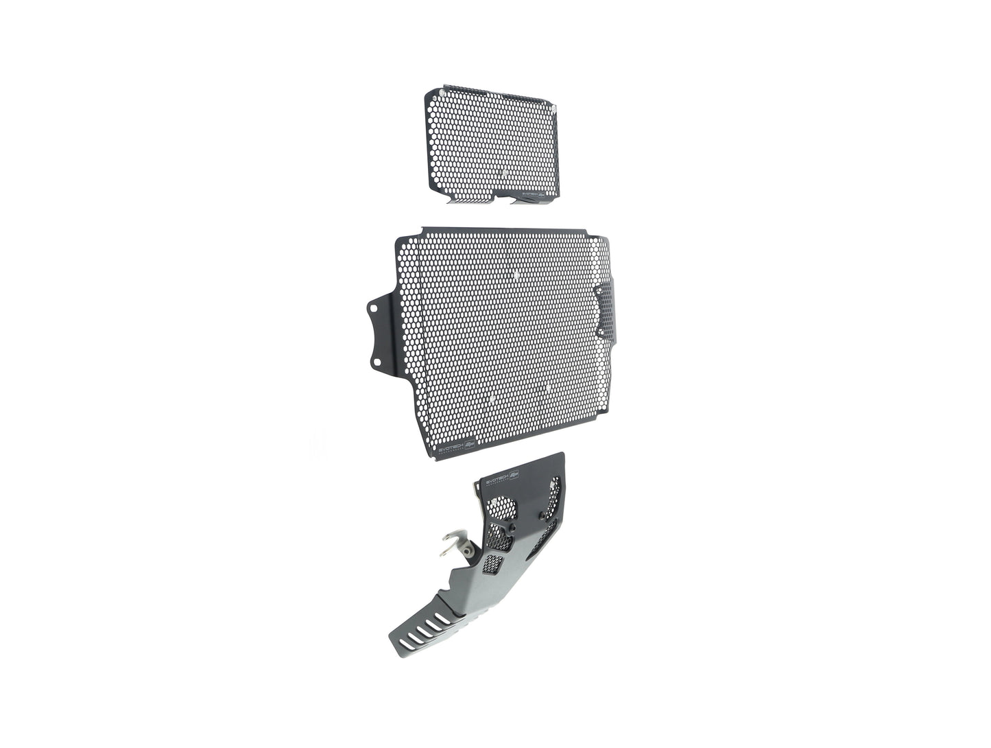 Evotech Ducati Multistrada 950 S Radiatorcover Oliekoelercover en Motorblok Beschermer Set (2019 - 2021)