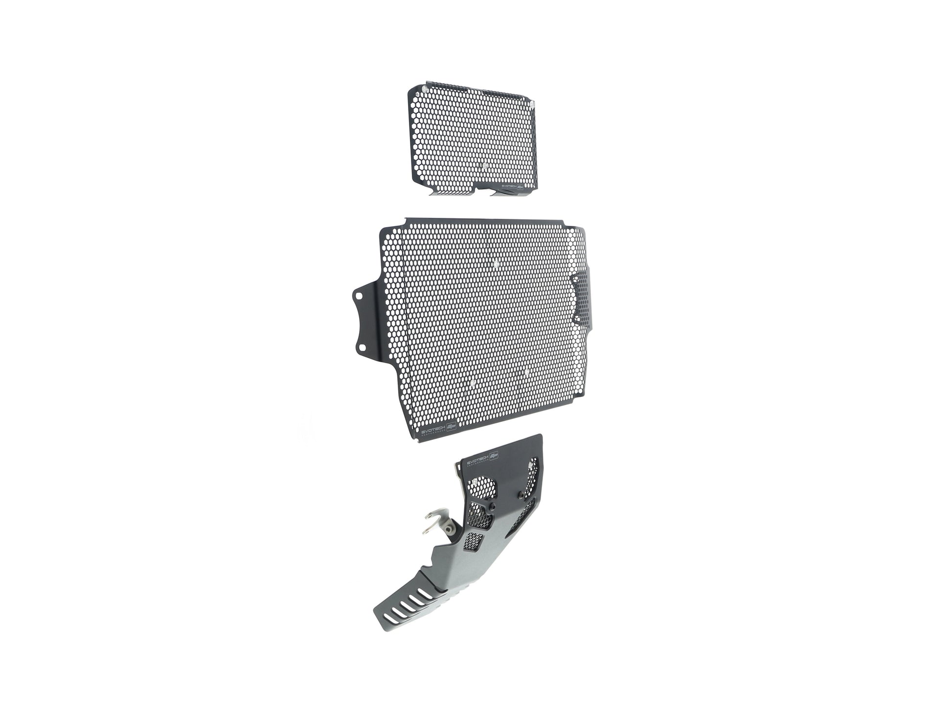 Evotech Ducati Multistrada 1260 S Radiatorcover Oliekoelercover en Motorblok Beschermer Set (2018-2020)