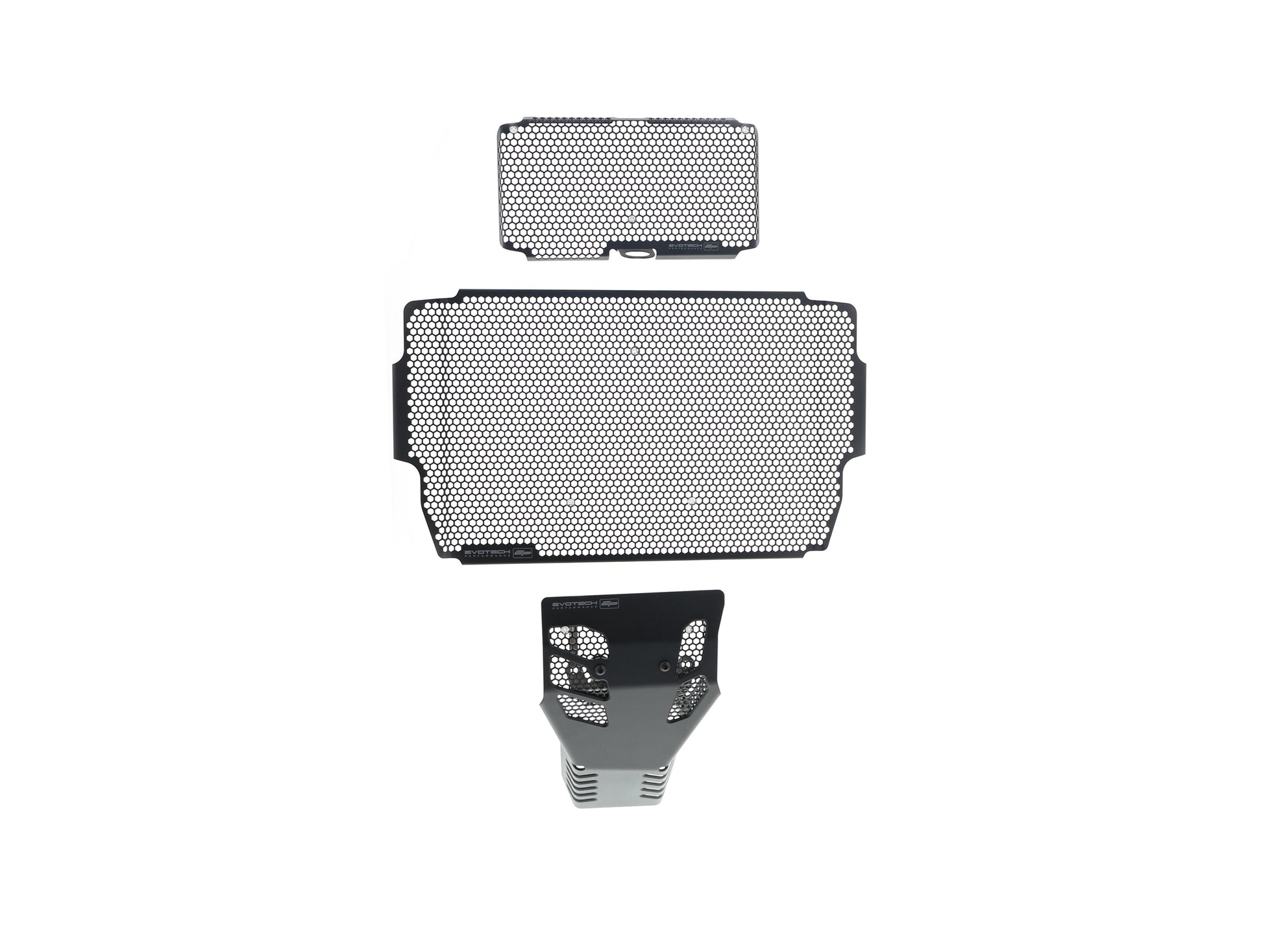 Evotech Ducati Multistrada 1260 Pikes Peak Radiatorcover Oliekoelercover en Motorblok Beschermer Set (2018-2020)