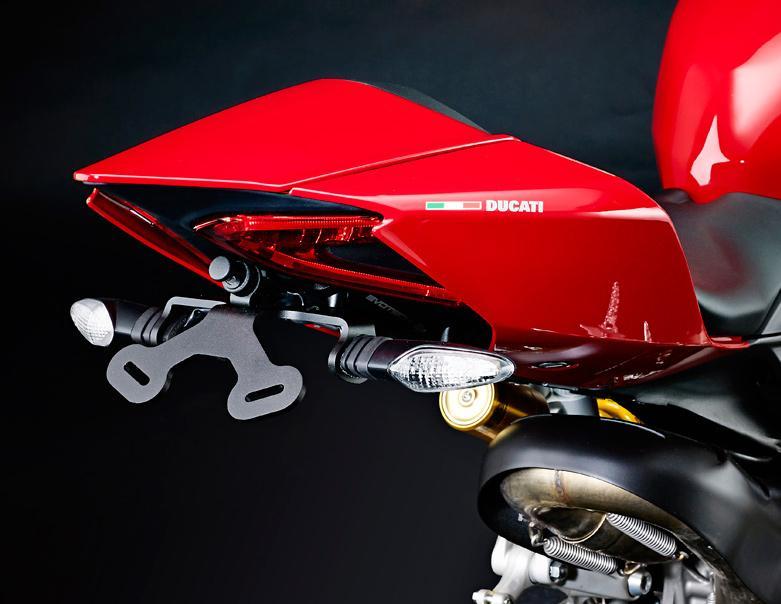 Evotech Ducati Panigale 1199 Tricolore S Kentekenplaathouder 2012 - 2015