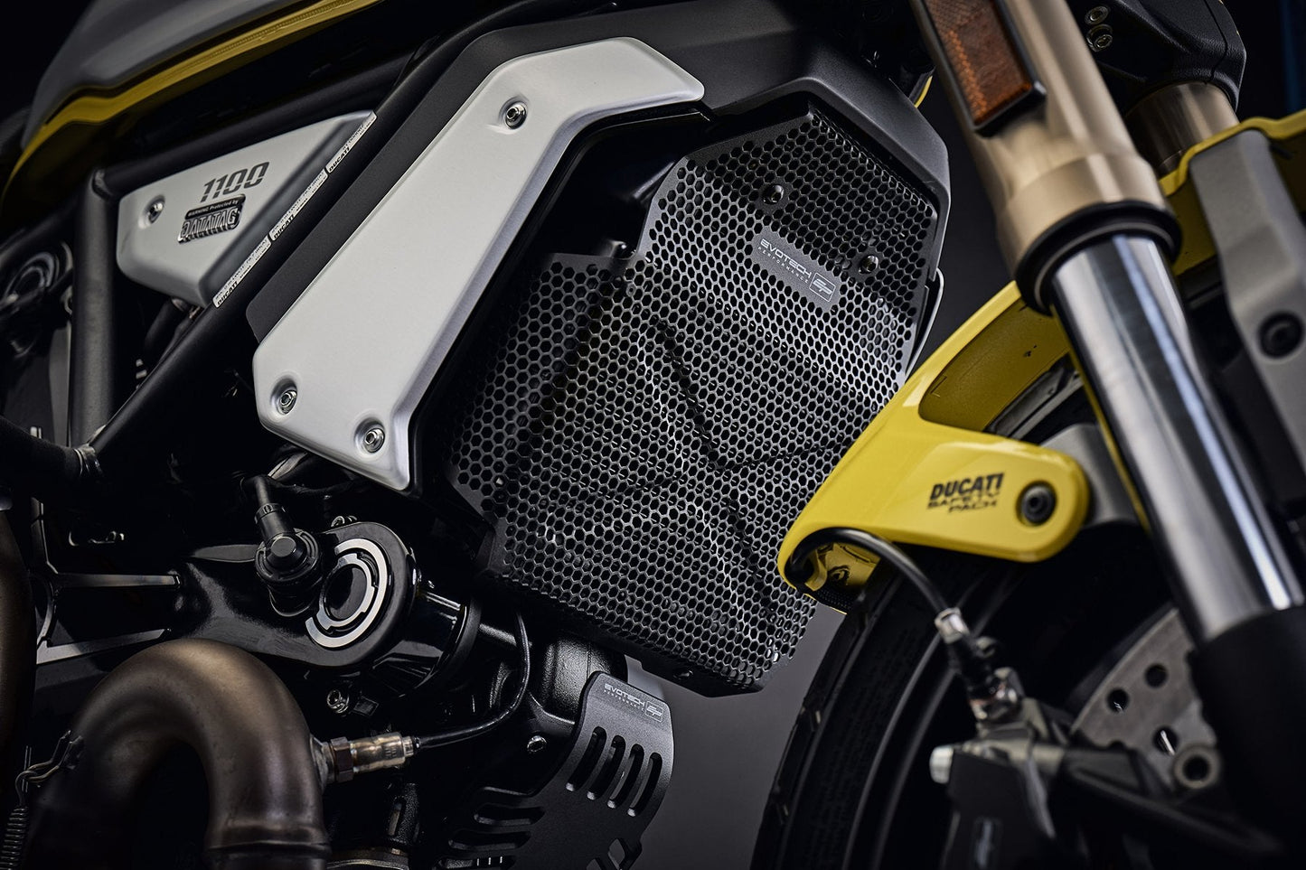 Evotech Ducati Scrambler 1100 Dark Pro Oliekoeler Beschermer (2021+)