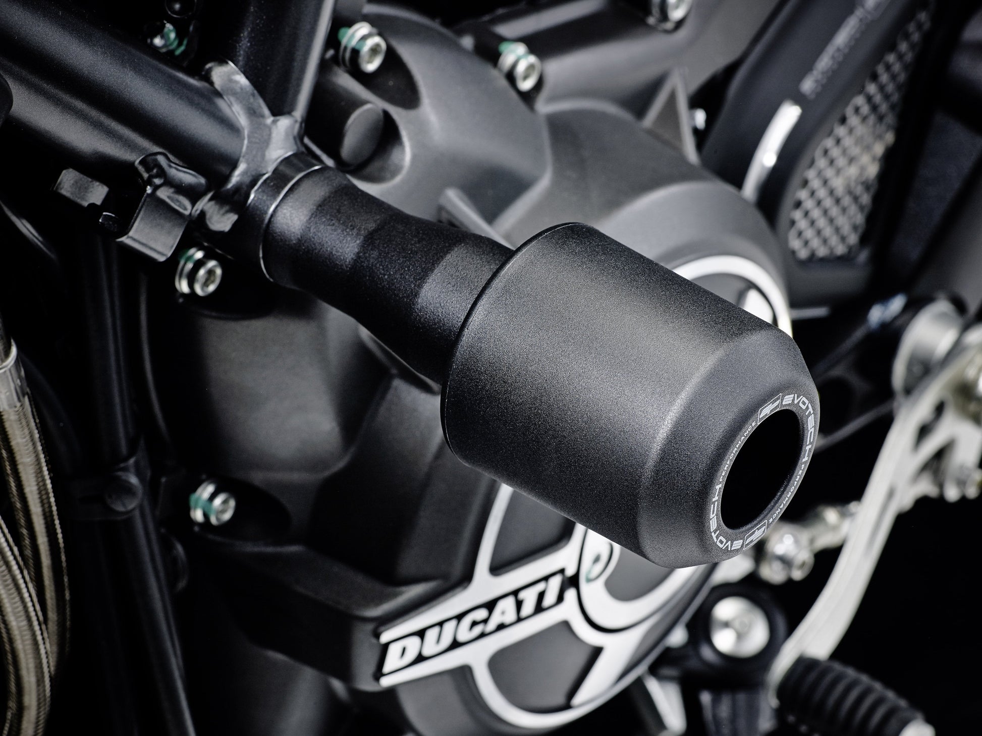 Evotech Ducati Monster 797+ (Plus) Valblokken set (2018-2020)