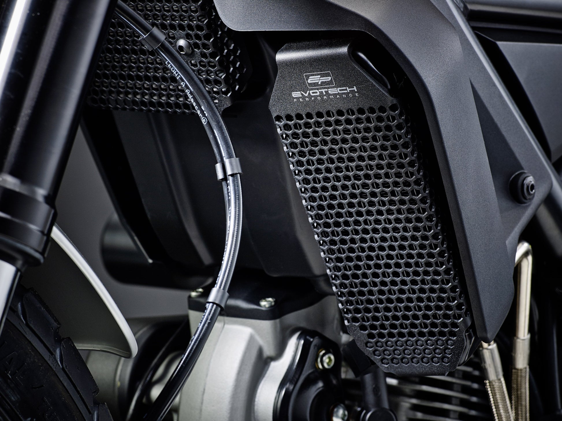 Evotech Ducati Scrambler Nightshift Oliekoeler Beschermer (2023+)