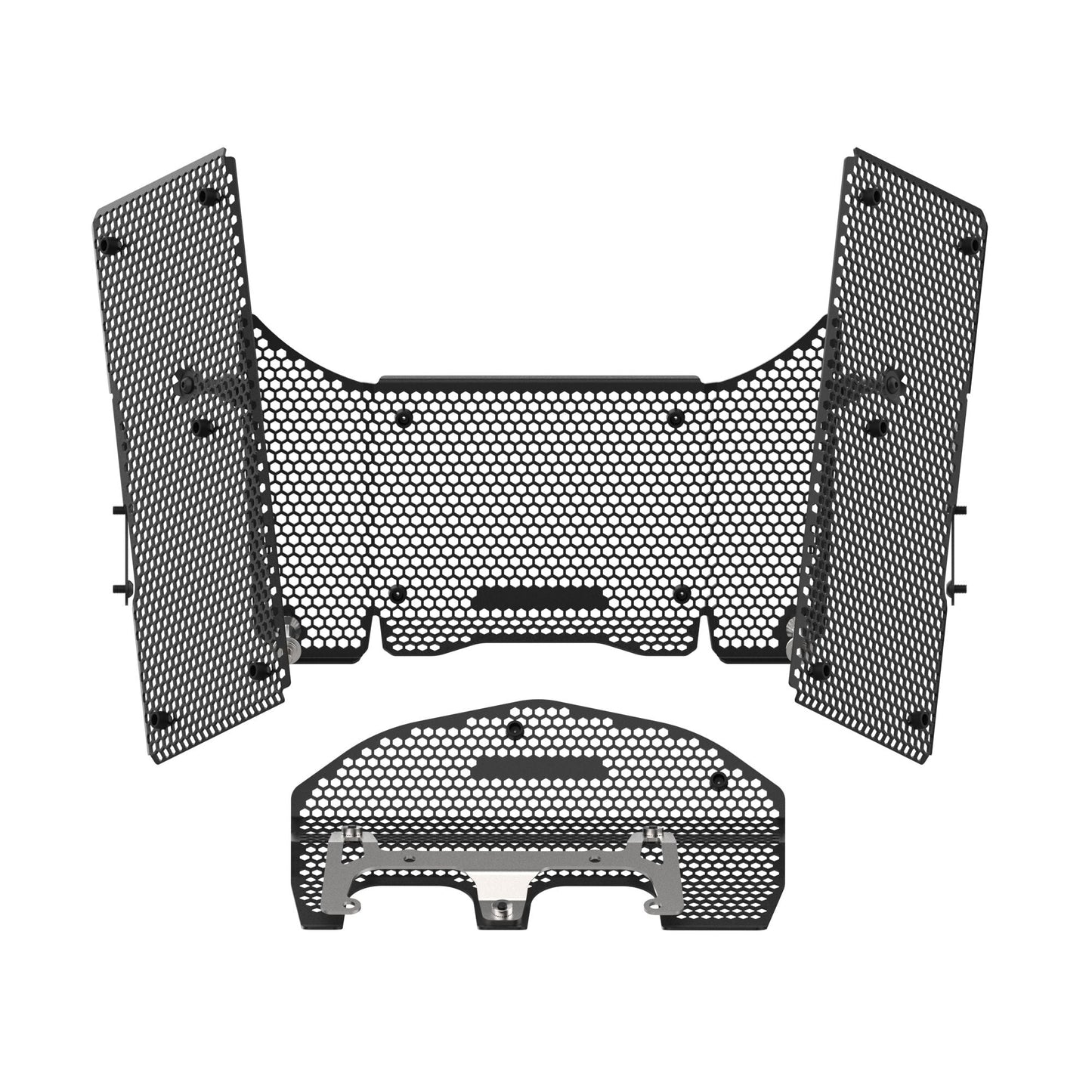 Evotech Multistrada V4 Pikes Peak Radiator Oil Cylinder Head Guard Set (2022+)
