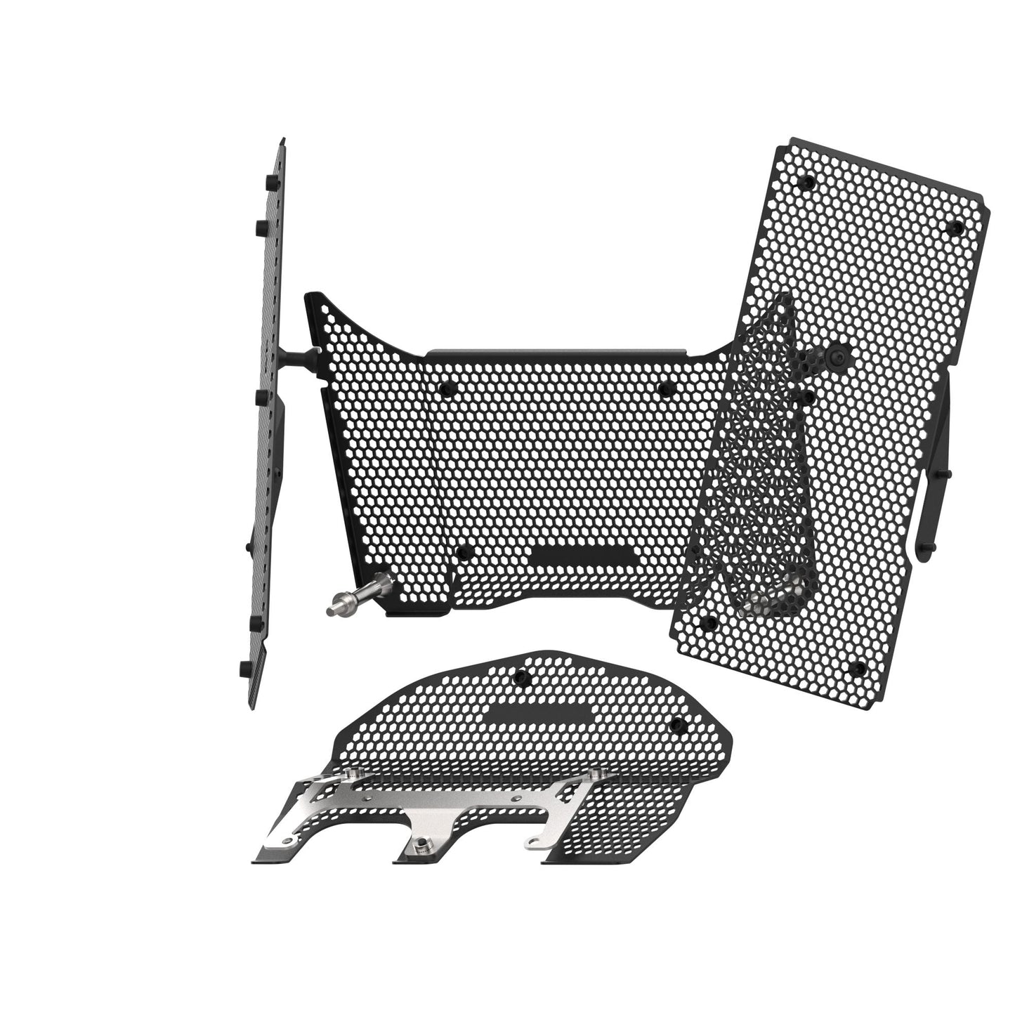 Evotech Multistrada V4 Pikes Peak Radiator Oil Cylinder Head Guard Set (2022+)