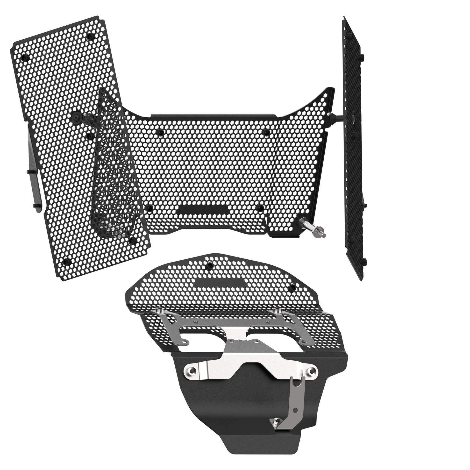 Evotech Ducati Multistrada V4 Radiator Cylinder Head Guard Complete Set (2021+)