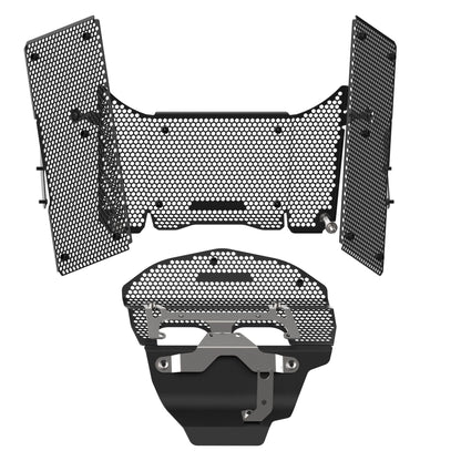 Evotech Multistrada V4 RS Radiator Cylinder Head Guard Complete Set (2024+)