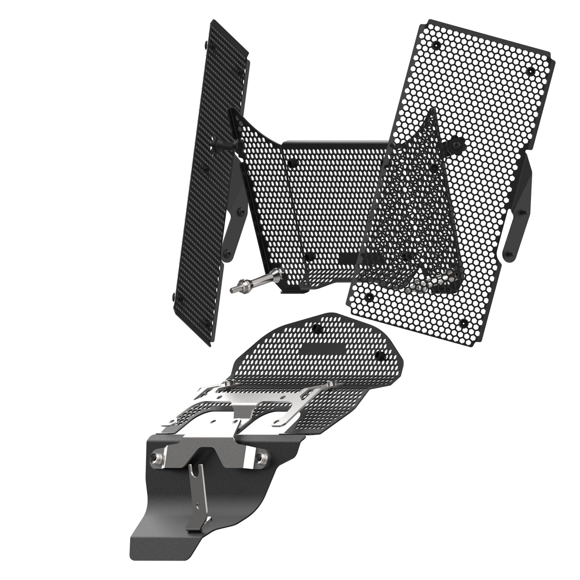 Evotech Ducati Multistrada V4 Radiator Cylinder Head Guard Complete Set (2021+)