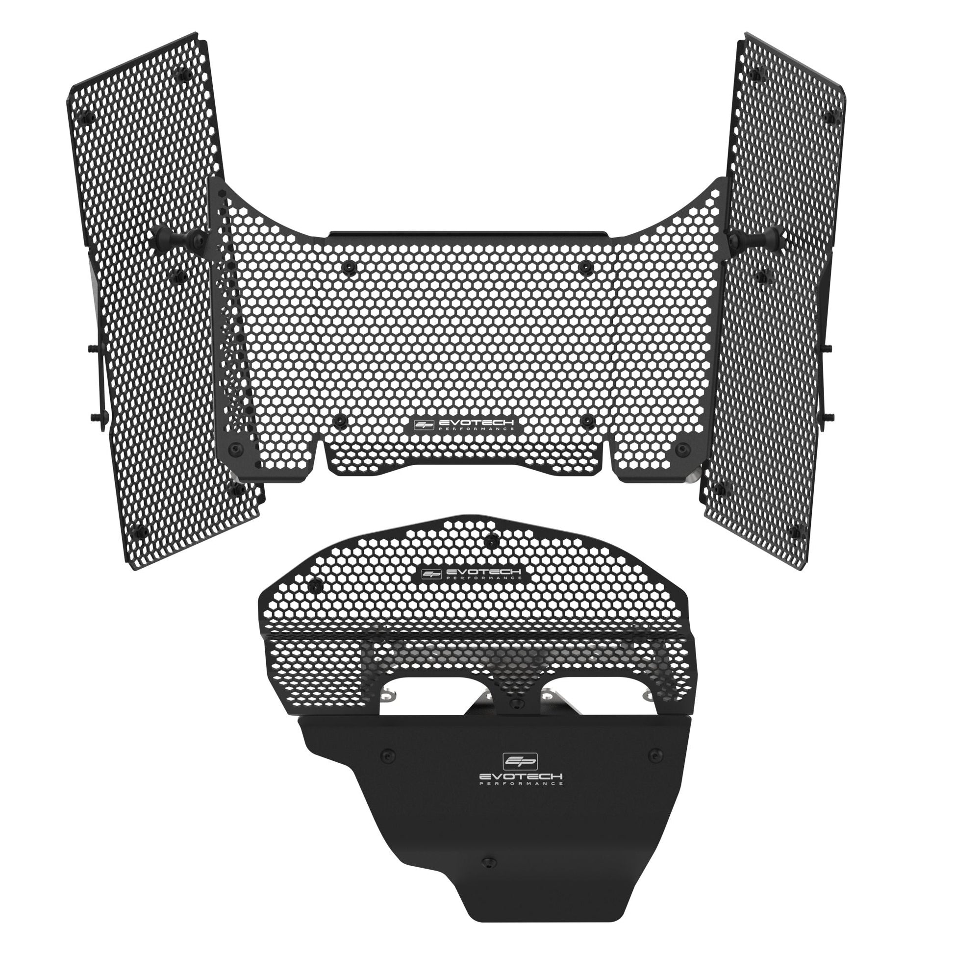 Evotech Ducati Multistrada V4 Rally Radiator Cylinder Head Guard Complete Set (2023+)