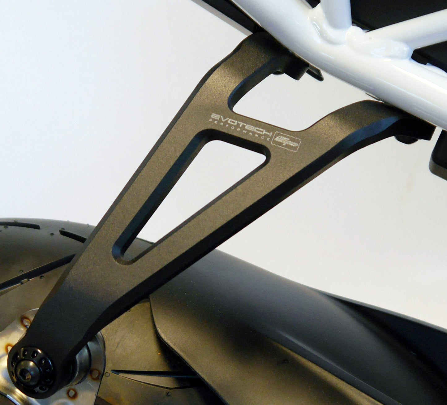 Evotech KTM 1290 Super Duke R Uitlaatsteun Spanningsregelaar Beschermer Kit 2017 - 2019