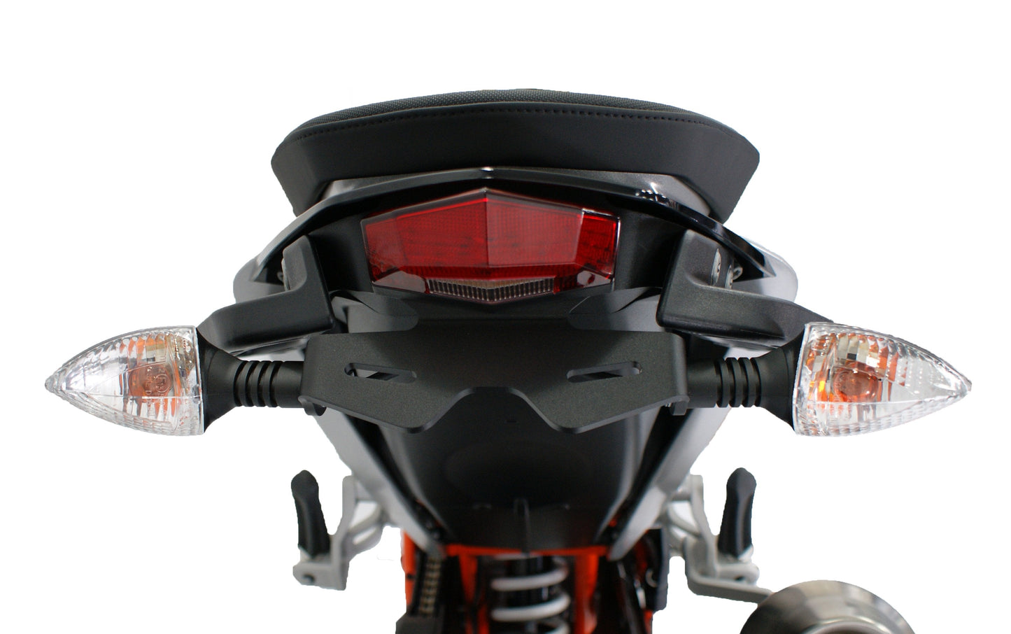 Evotech KTM 690 Duke Kentekenplaathouder 2012 - 2019 (Clear Rear Light)