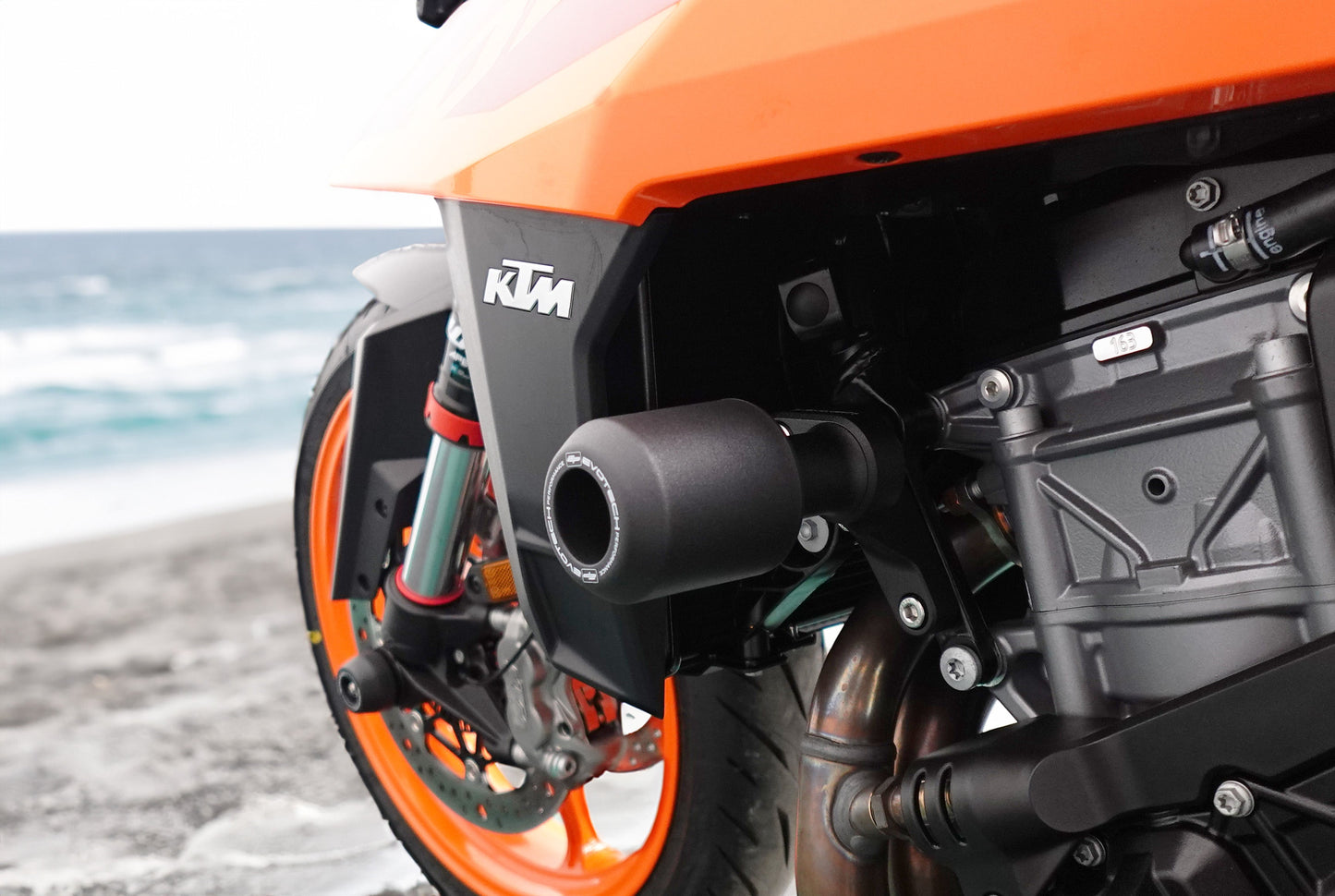 Valblokken set Evotech - KTM 990 Duke R (2026+)