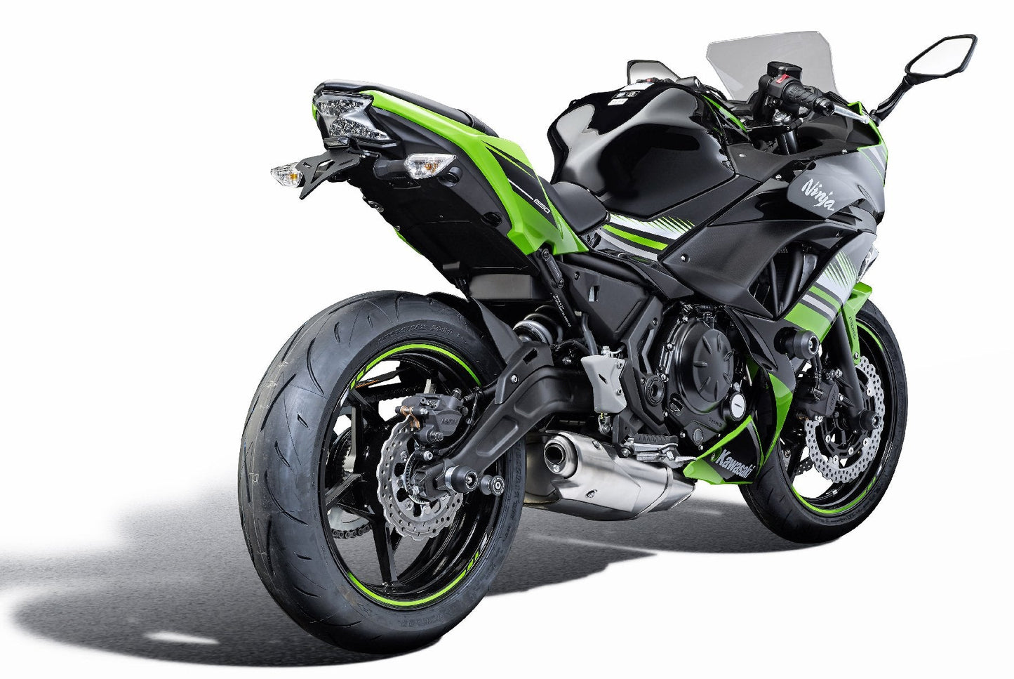 Achterbrug Beschermer Set Evotech Performance - Kawasaki Ninja 650 (2017+)