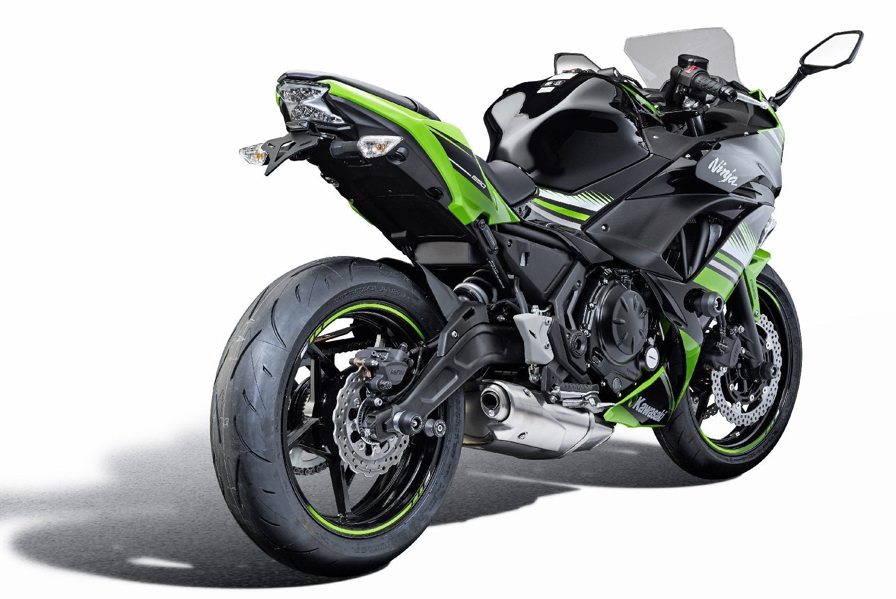 Achterbrug Beschermer Set Evotech Performance - Kawasaki Ninja 650 Performance (2021+)