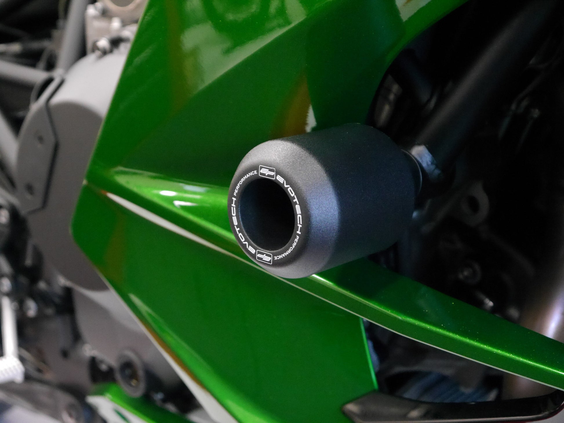 Evotech Kawasaki Ninja H2 SX Tourer Main Frame Valblokken set (2018+)