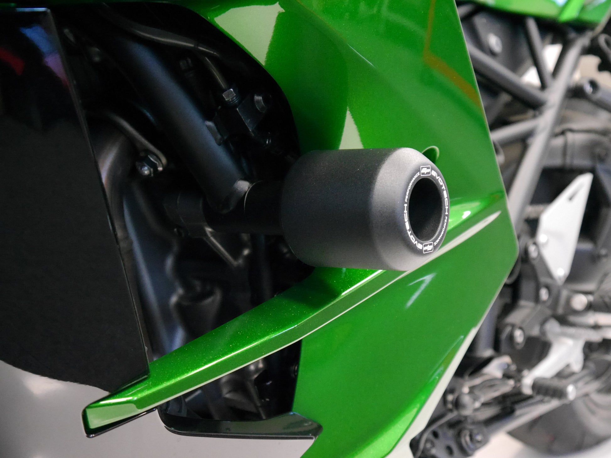 Evotech Kawasaki Ninja H2 SX SE+ Main Frame Valblokken set (2019 - 2020)
