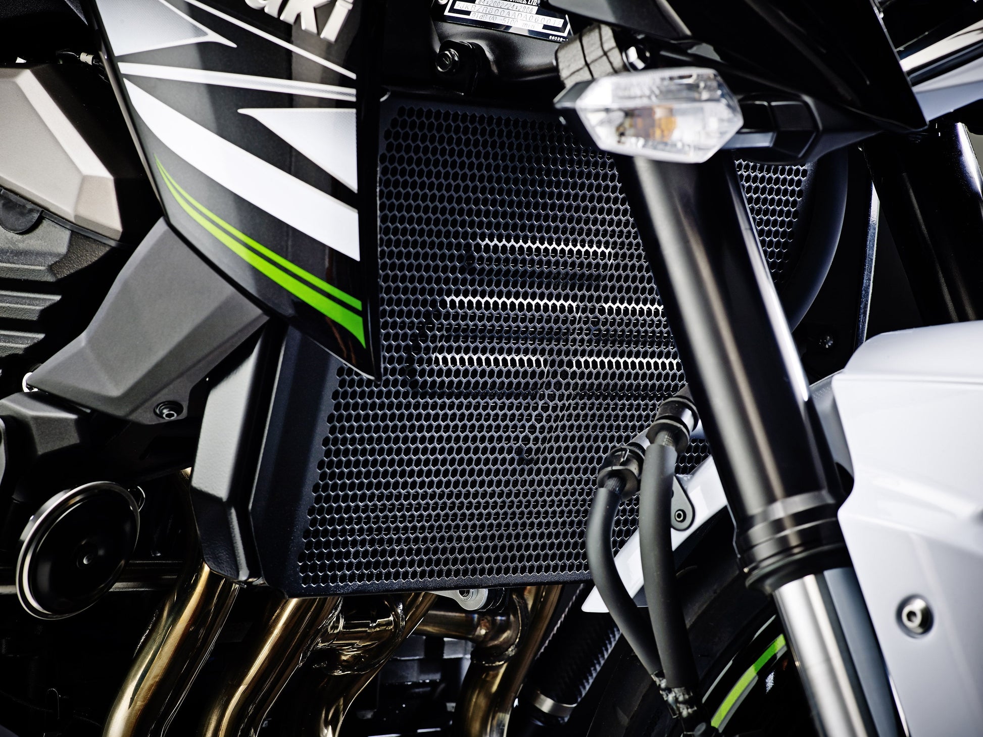 Evotech Kawasaki Z750 Radiatorcover 2007 - 2012