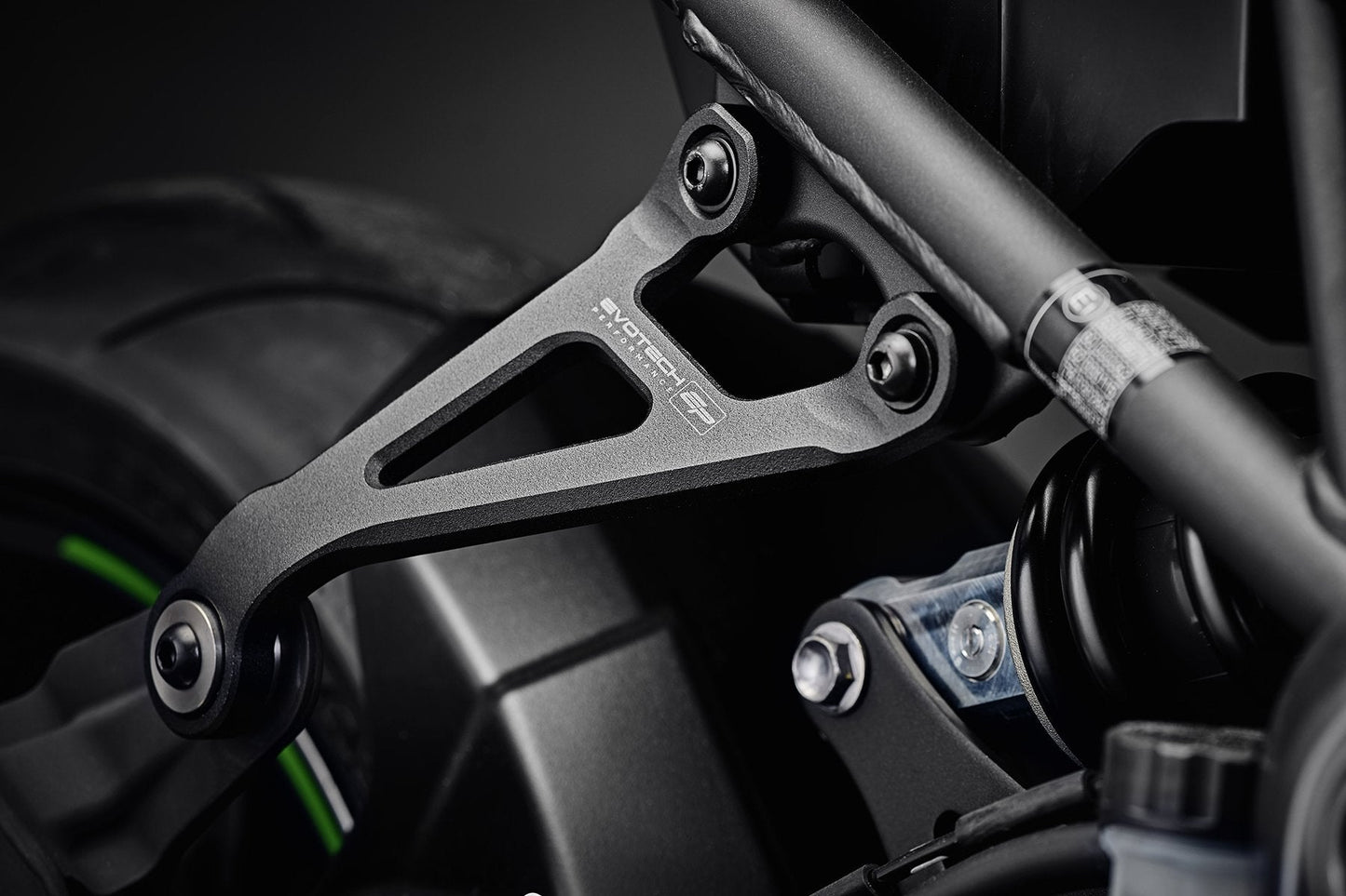 Uitlaatsteun incl. Duosteun Vervanger Kit Evotech - Kawasaki Z900 SE (2025+)