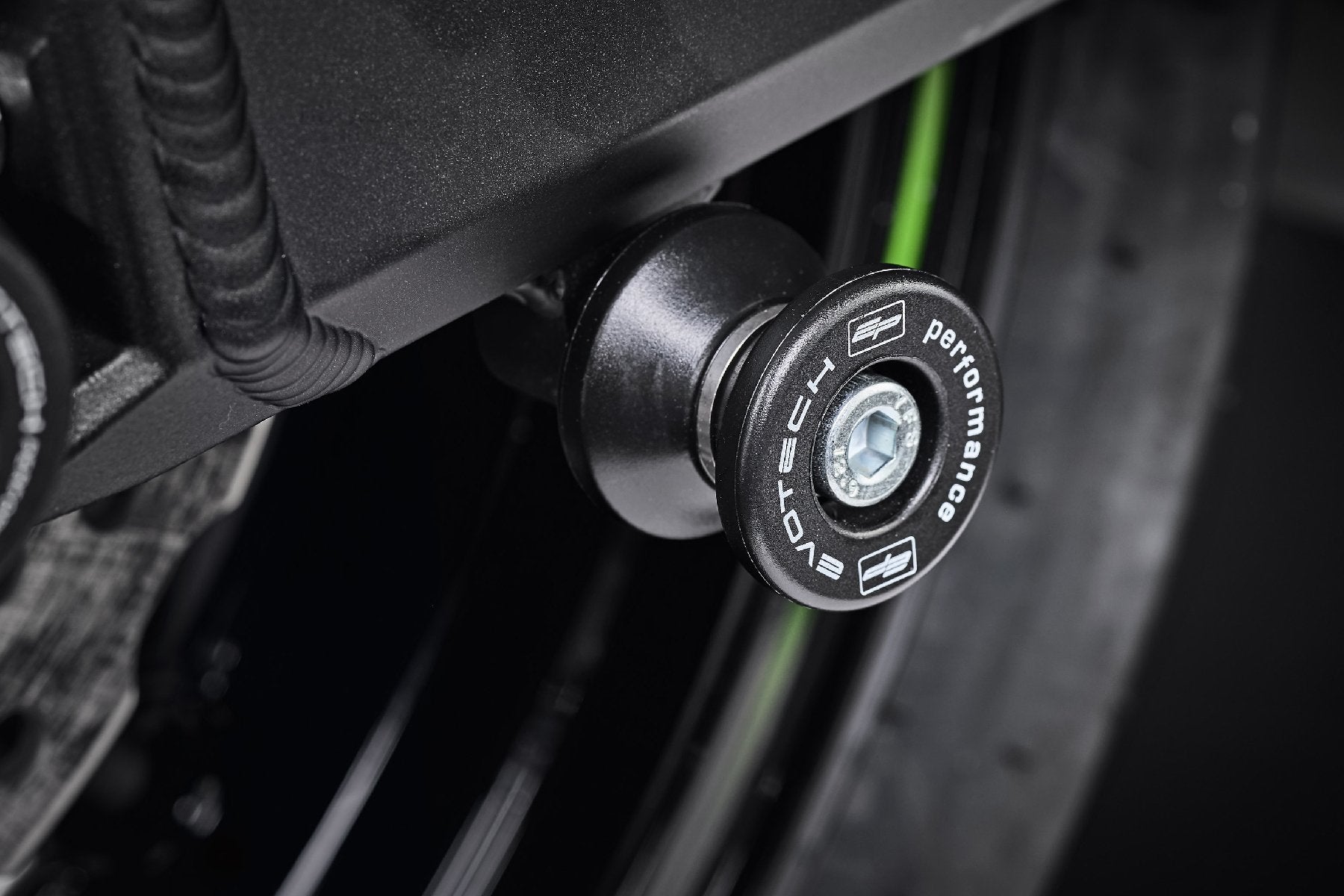 Evotech Paddock Stand Bobbins - Kawasaki Z900 SE (2022+)