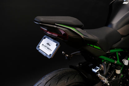 Verstelbare kentekenplaathouder Evotech - Kawasaki Z900 (2025+)