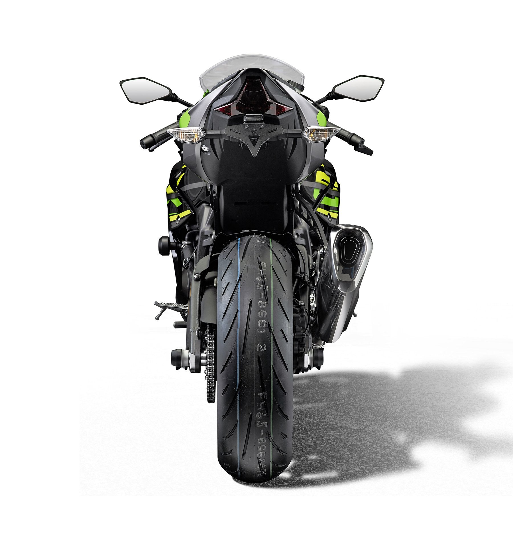 Achterbrug Beschermer Set Evotech Performance - Kawasaki ZX6R (2019 - 2021)
