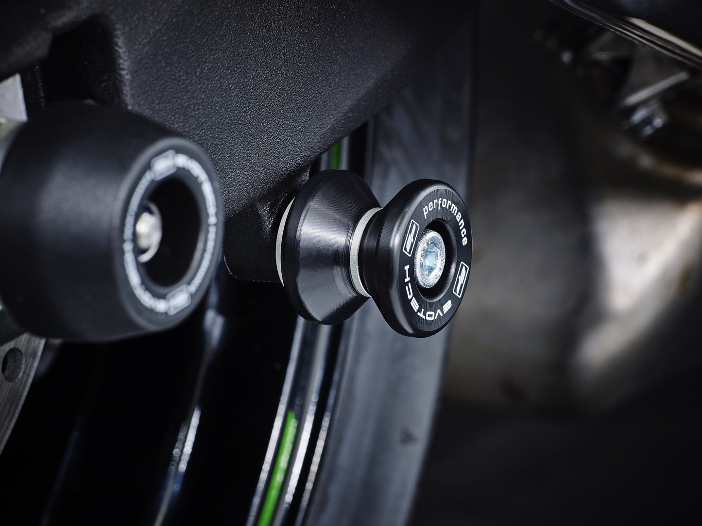 Evotech Paddock Stand Bobbins - Kawasaki ZX-10R Performance (2019-2020)