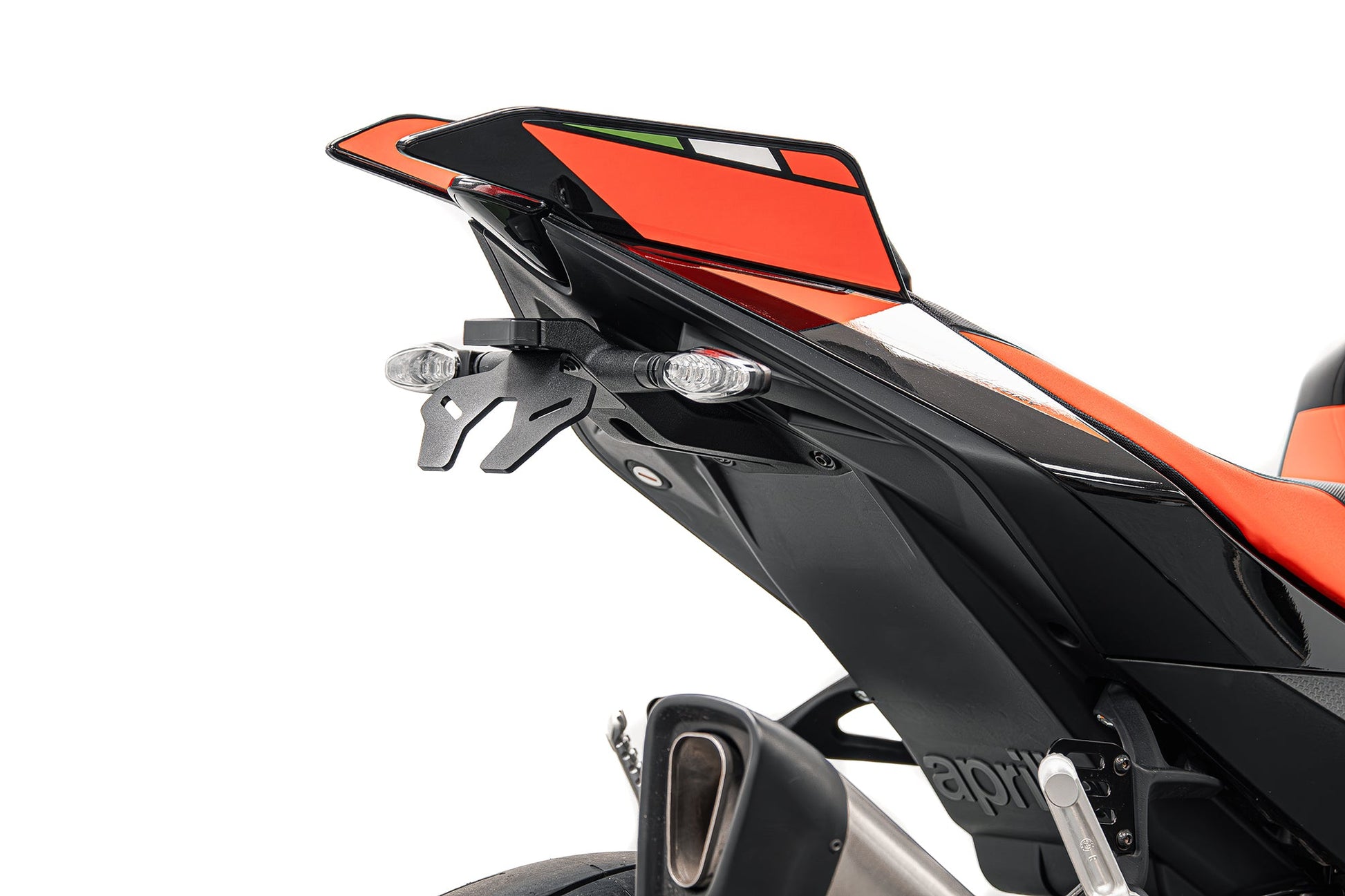Kentekenplaathouder Evotech - Aprilia Tuono V4 Factory (2025+)