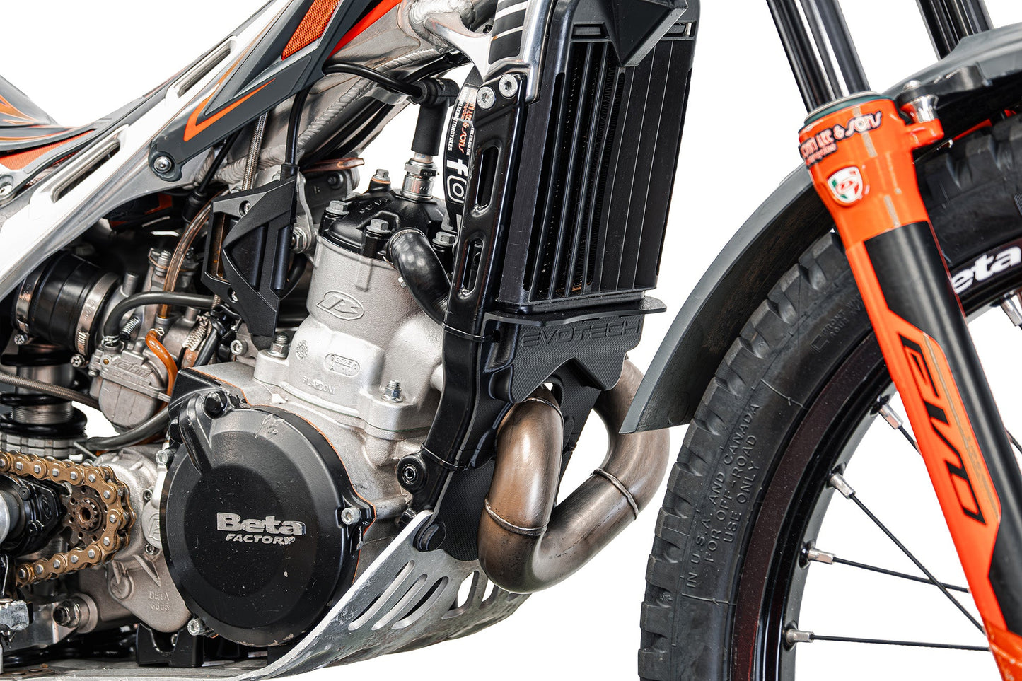 Evotech Engine Splash Guard - Beta EVO 300 2T Factory (2020 - 2025)