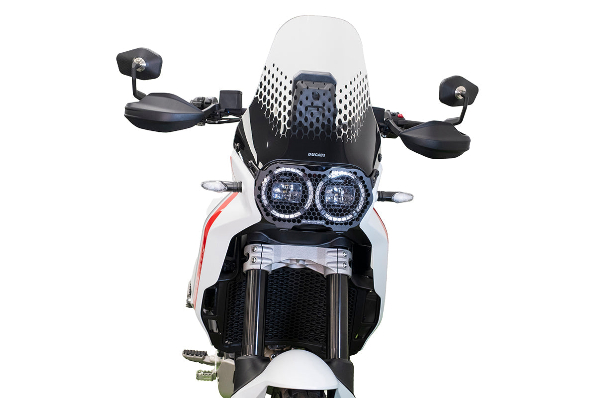 Bar-End Spiegels (Sport) Evotech Handguard - Ducati DesertX (2022+)