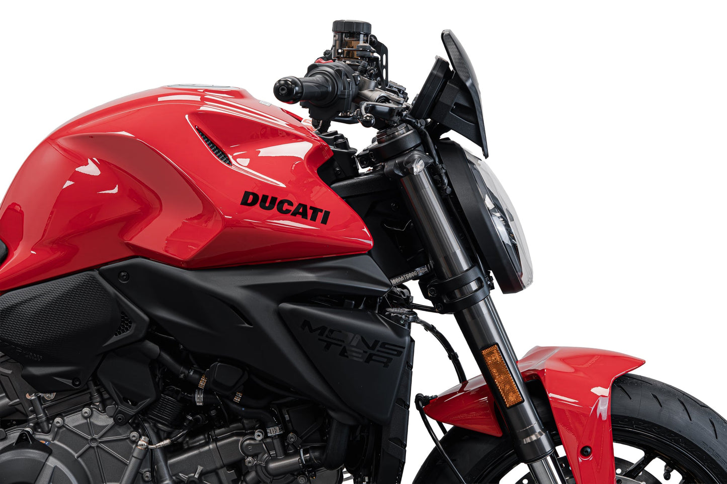 Windscherm Flyscreen Evotech - Ducati Monster V2 (2026+) (Carbon Fibre)