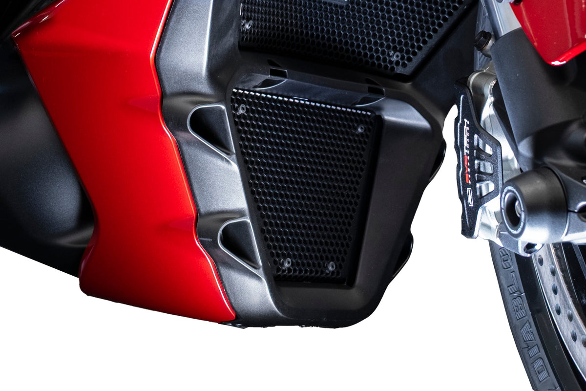 Radiatorcover en Oliekoelercover Beschermer Set Evotech Ducati XDiavel V4 (2025+)