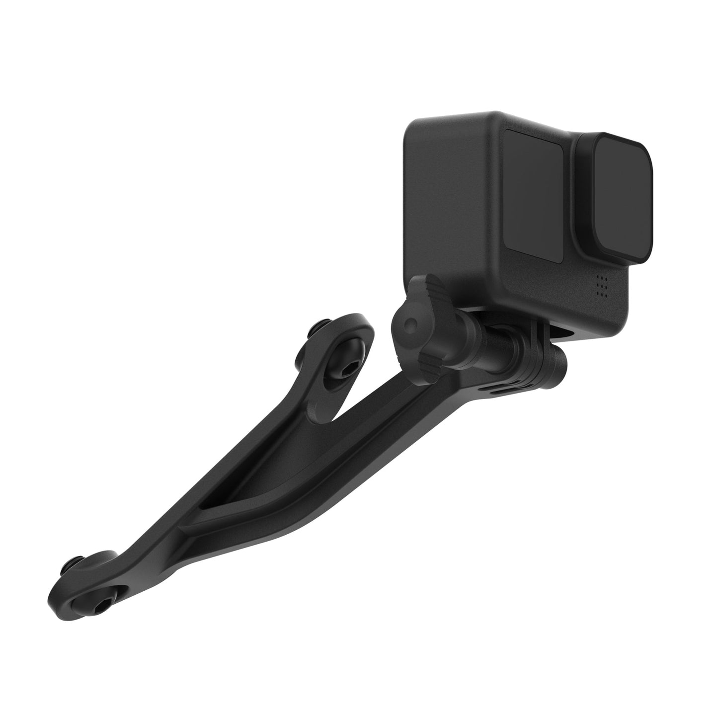 Evotech Footpeg Action Cam montagesteun achterkant - BMW S 1000 RR (2025+) (Links gemonteerd)