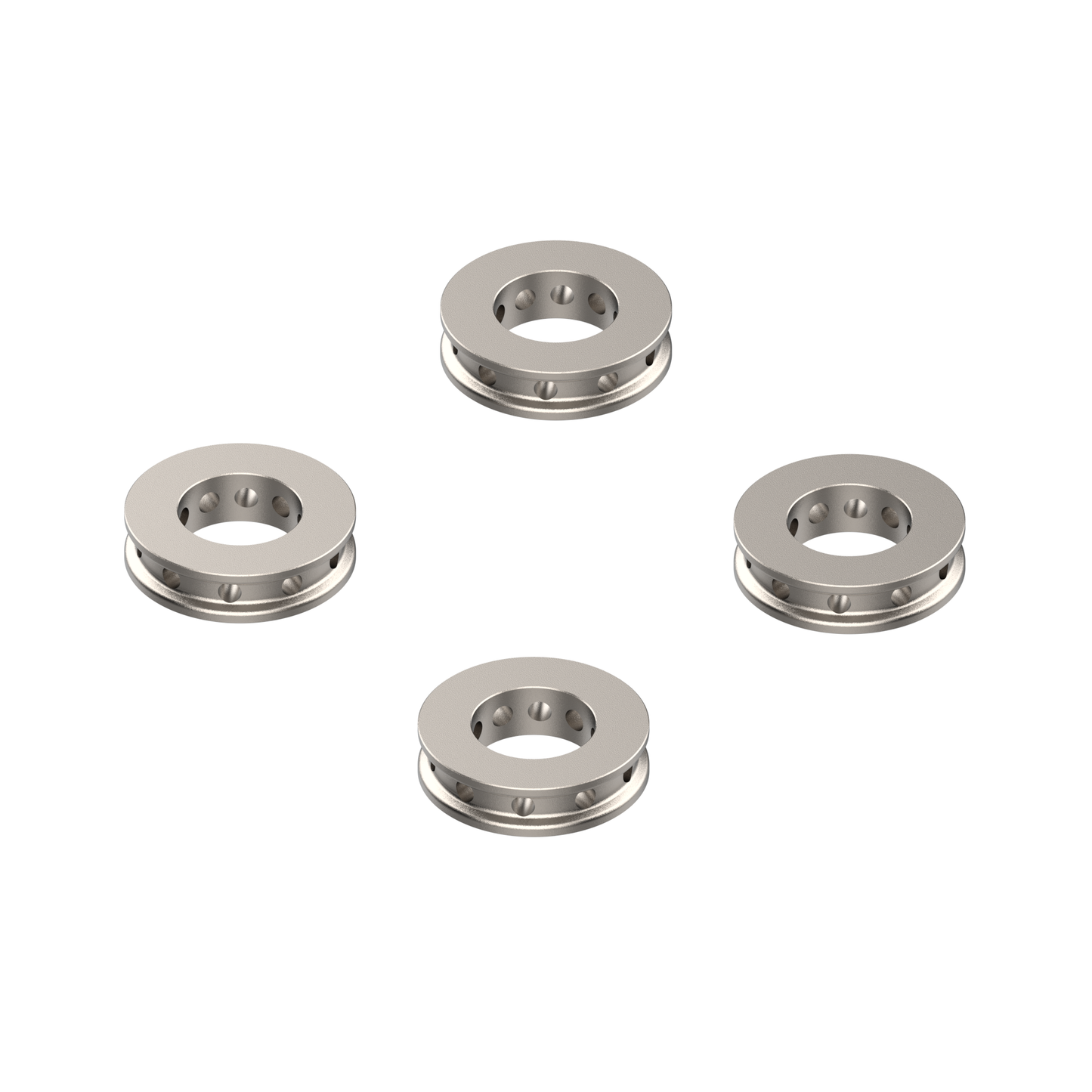 Evotech Titanium Remklauw Spacers - Ducati Panigale V4 Tricolore (2025+)