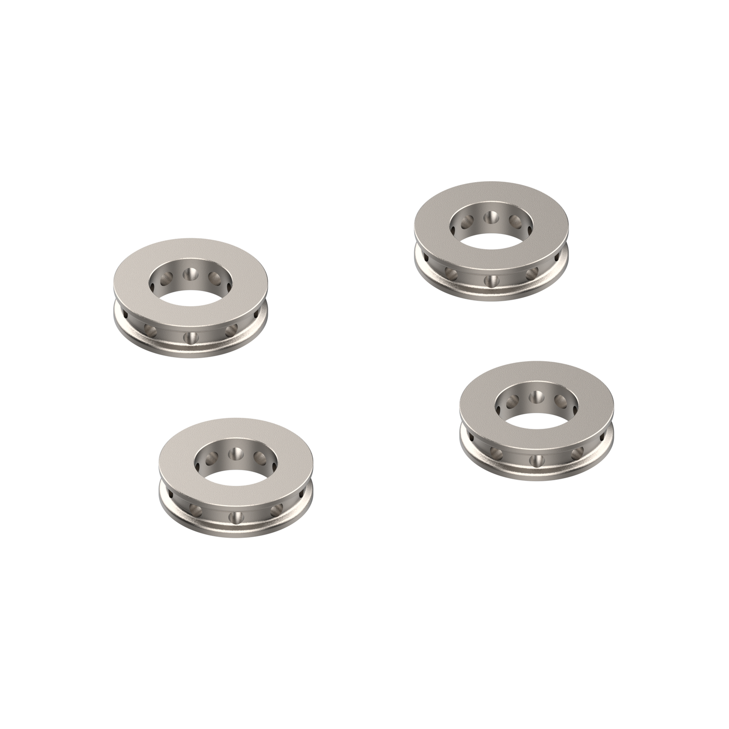 Evotech Ducati Multistrada 1200 Pikes Peak Titanium Remklauw Spacers (2016-2017)