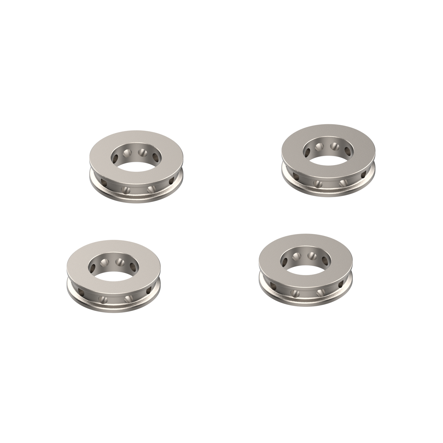 Evotech Ducati Panigale V4 Speciale Titanium Remklauw Spacers (2018-2020)
