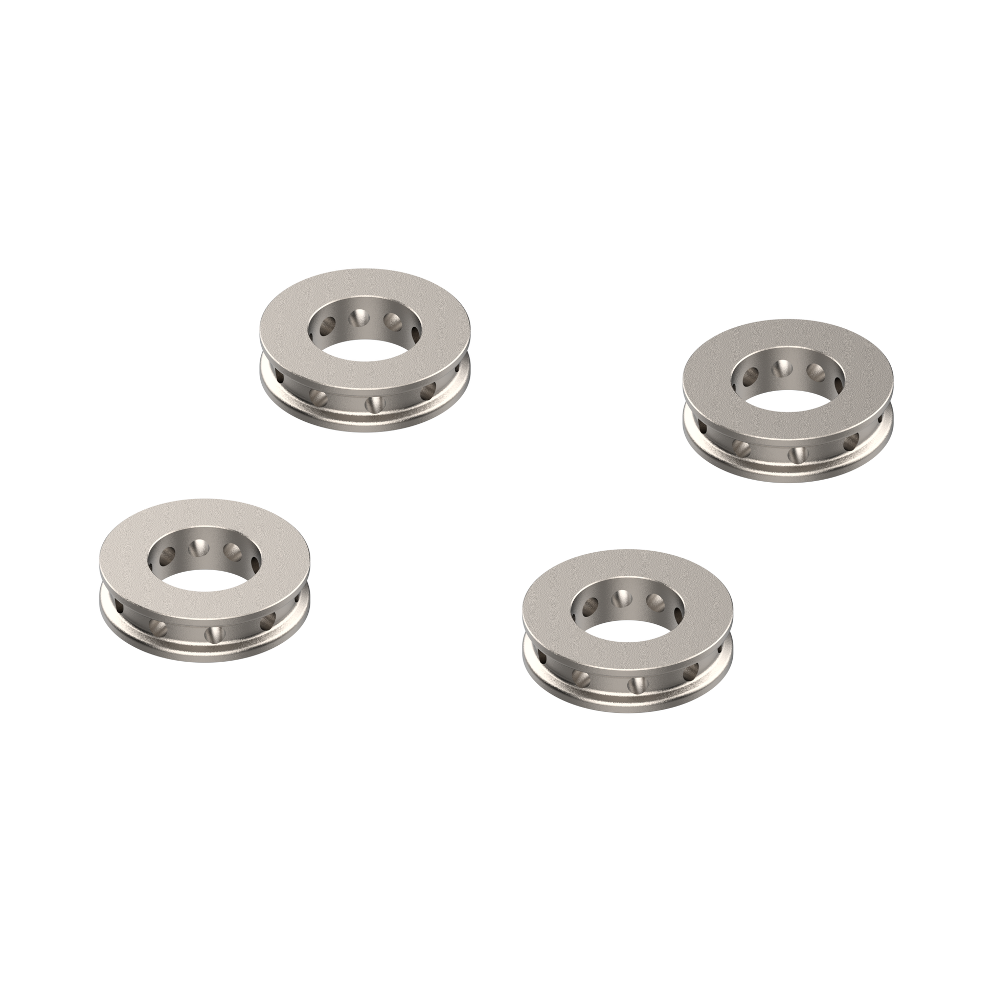 Evotech Ducati 1198 Titanium Remklauw Spacers (2009-2011)