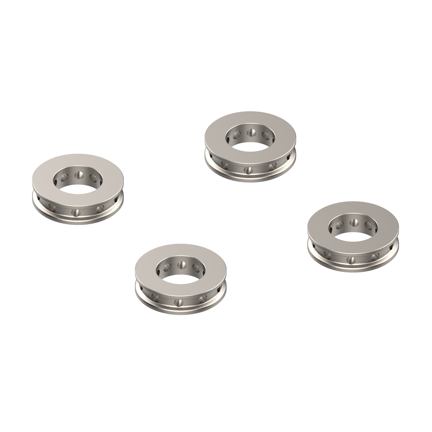 Evotech Titanium Remklauw Spacers - Ducati Panigale V4 Tricolore Italia (2025+)