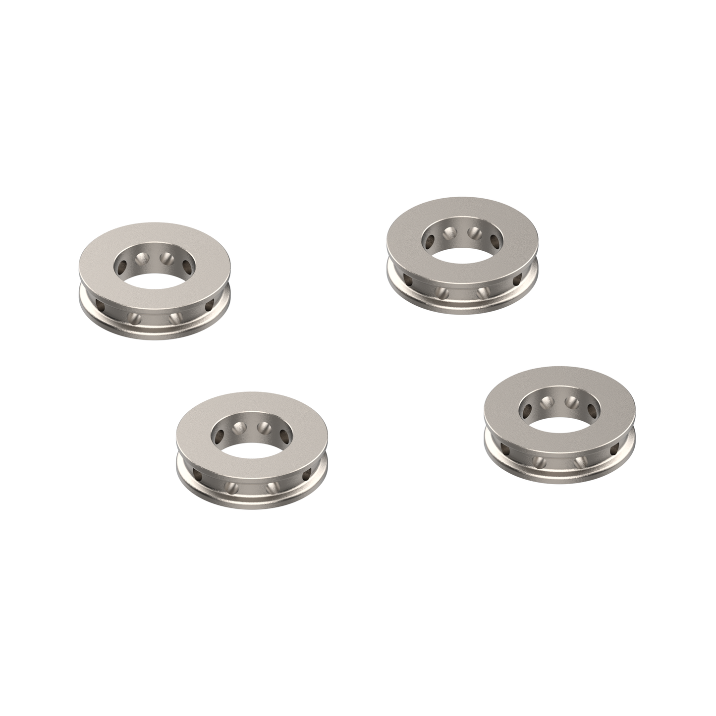 Evotech Ducati 1098S Titanium Remklauw Spacers (2007-2009)