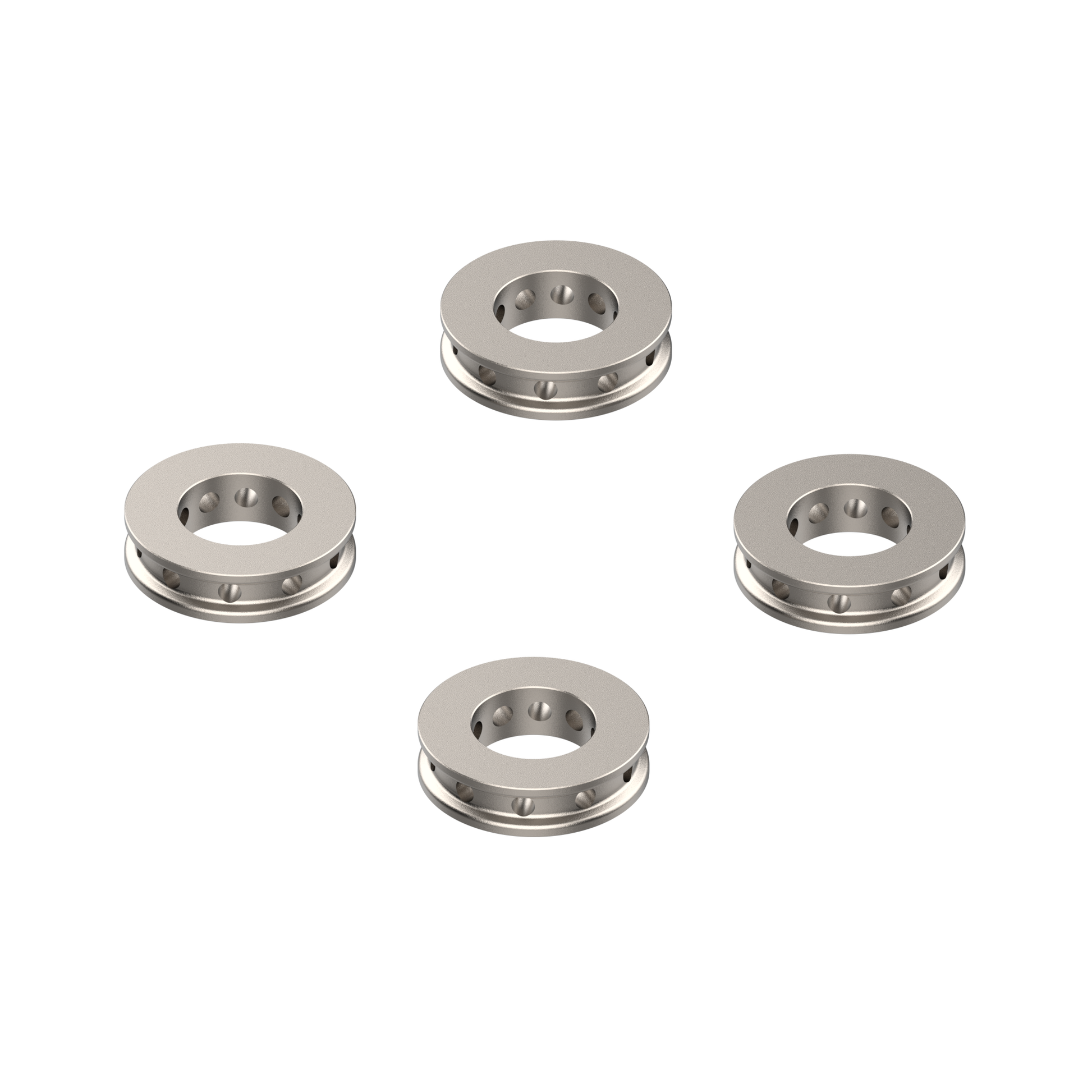 Evotech Ducati Panigale V4 Speciale Titanium Remklauw Spacers (2018-2020)