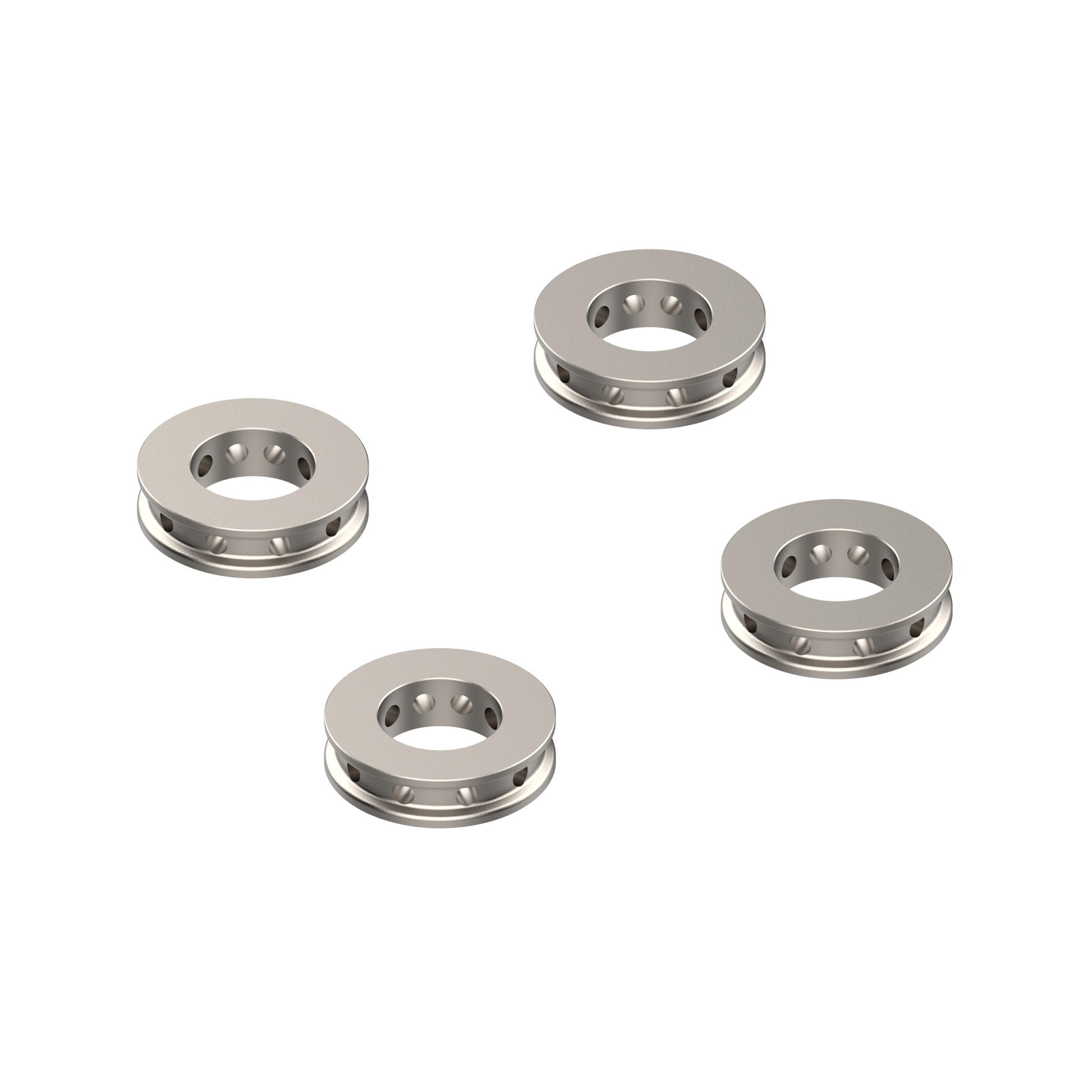 Evotech Ducati 1098 Titanium Remklauw Spacers (2007-2009)