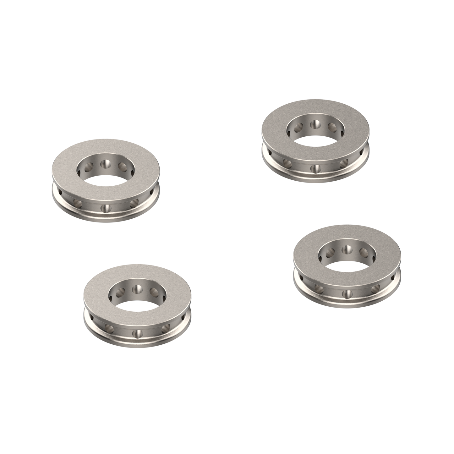 Evotech Titanium Remklauw Spacers - Ducati Panigale V4 Tricolore (2025+)