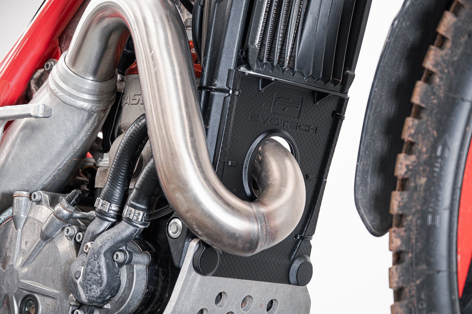 Evotech Engine Splash Guard - Gas Gas TXT Racing 125 (2023+)