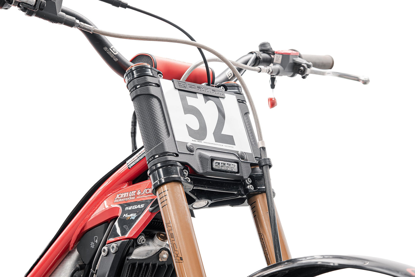 Evotech Number Board - Gas Gas TXT Racing 280 (2023+)
