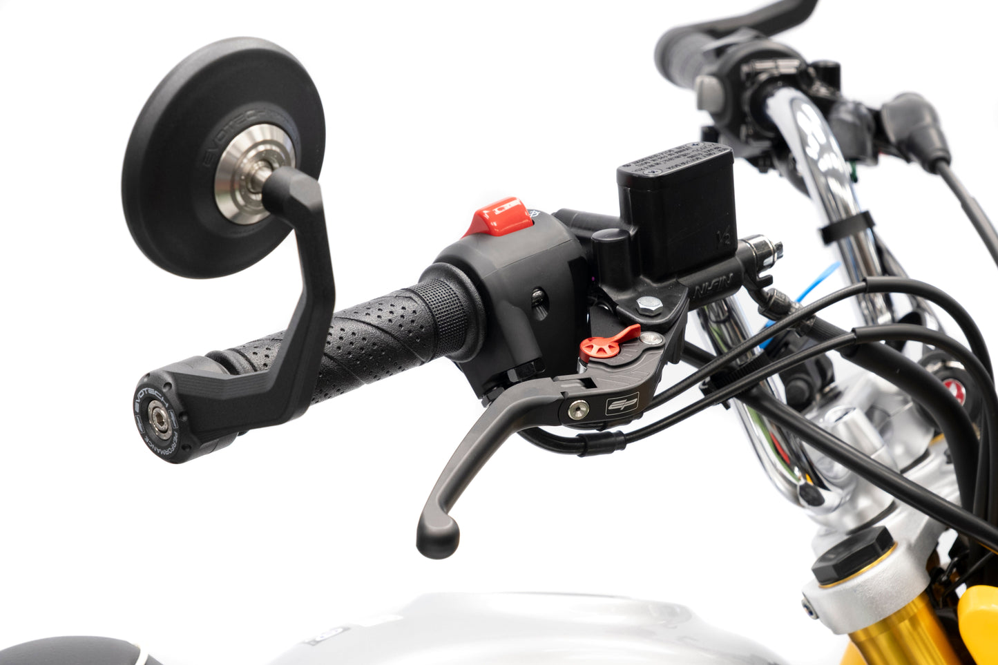 Opklapbare Remhendel en Koppelingshendel Set Evotech Evo - Honda Monkey 125 (2025+)